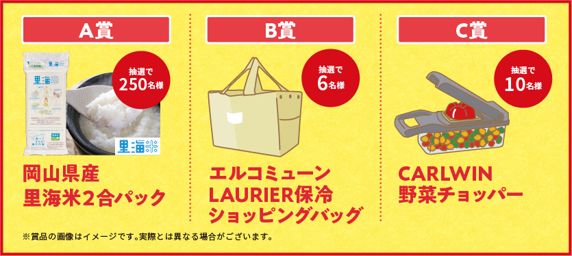 A賞 岡山県産里海米2合パック他
